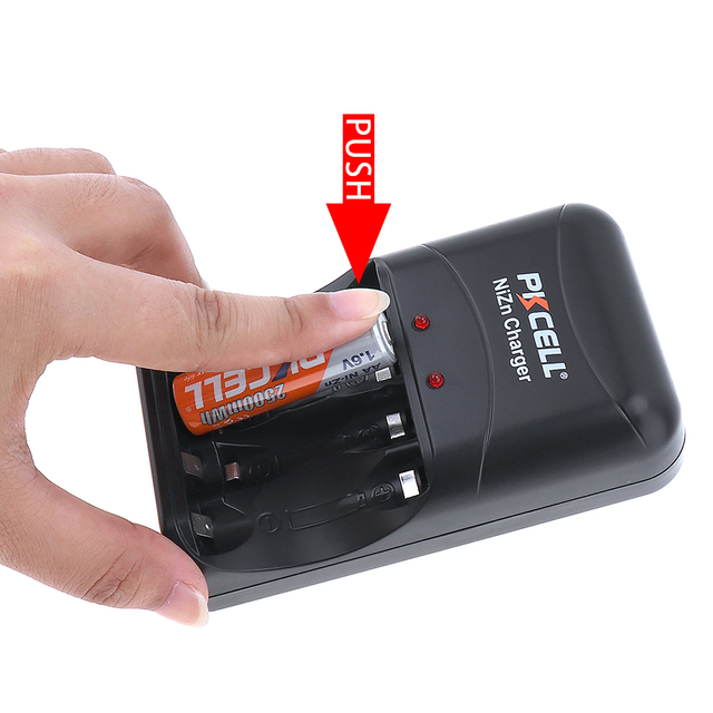 PKCELL 8186 1.6V NIZN Battery Charging 4 Slots Good Quality With NO Moq