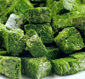 Spinaci disidratati secchi foglie di verdure cubo Spinacia oleracea per uso alimentare all'ingrosso dalla cina - Product Image 3