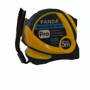 New 5 Meters Power Locked Rubber Coated Tape Measure