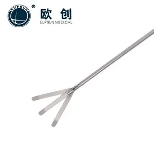 Laparoscopic Retractorため腹腔鏡3葉リトラクターdiam 5ミリメートル泌尿器楽器