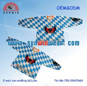 100% polyester baseball uniform hockey on the grass team clothes - Product Image 1