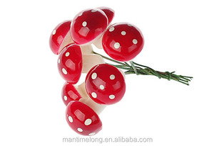 Champignons en mousse pour micro-paysage, bonsaï, jardinage, accessoires de <span class=keywords><strong>jardin</strong></span>, décorations, piquets, artisanat, mtl - Product Image 2