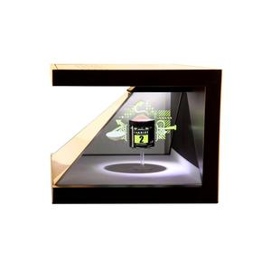 Cube pyramidal <span class=keywords><strong>holographique</strong></span> 3D HD pour la publicité en magasin - Product Image 4