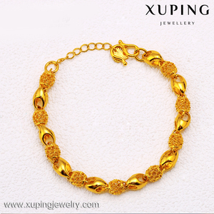 Gioielli Xuping <span class=keywords><strong>Bracciale</strong></span> Placcato Oro Dubai a Basso Prezzo per Donne - Product Image 2
