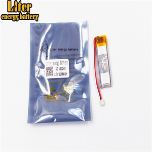 Connector 1.25-2 P 501240 220 mah 3.7 v lipo battery Rechargeable solar li ion polymer lithium battery with PCM - Product Image 1