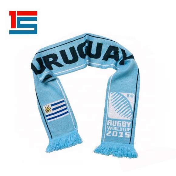 Дешевый вязаный футбольный шарф