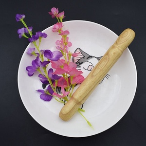 Mini Rodillo <span class=keywords><strong>de</strong></span> <span class=keywords><strong>Madera</strong></span> <span class=keywords><strong>de</strong></span> 8 Pulgadas, Apto para Niños, para Estirar Masa <span class=keywords><strong>de</strong></span> Pizza/Dumplings, Fondant, Seguro para Hornear en la Cocina - Product Image 3