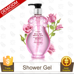 Private Label 100% Naturel Huile de Rose Gel Douche Blanchiment et Nourrissant Nettoyant pour Le Corps 500 ml, Fabricant Fournir - Product Image 1