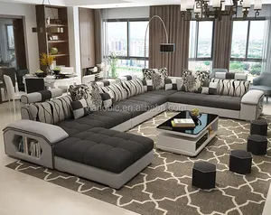 Bộ Ghế Sofa Guandong Bằng Vải Giá Rẻ Hiện Đại Bán Chạy