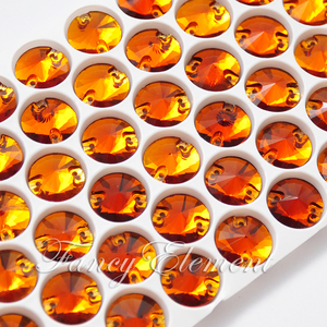 จีน12มิลลิเมตร Mocca สีน้ำตาล (09) รอบหิน - Product Image 1