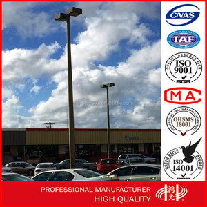 Poste de Luz de Acero Galvanizado en Caliente de 8 Metros con Brazos Dobles para Iluminación de Plazas y Aeropuertos en Venta - Product Image 6