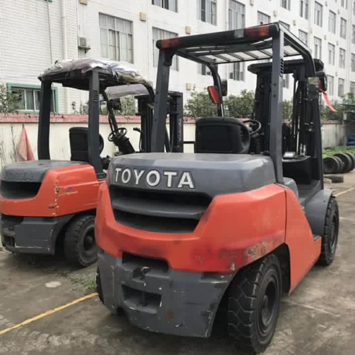 Горячая продажа японский оригинальный вилочный погрузчик Toyota 8FD30, Подержанный вилочный погрузчик 3T Toyota