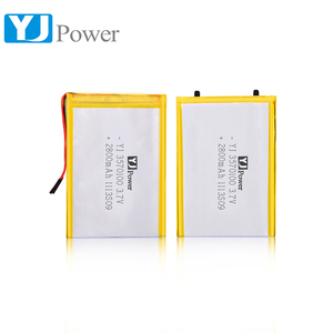 China fabricante <span class=keywords><strong>3</strong></span>,7 V 2800 mAh al por mayor lipo batería - Product Image 2