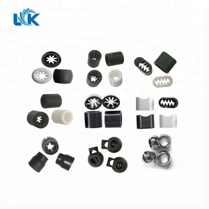 Plastic Slide Lock Clasp For Cloth Bracelets Festival Fabric Printed Woven Wristband Lock Device