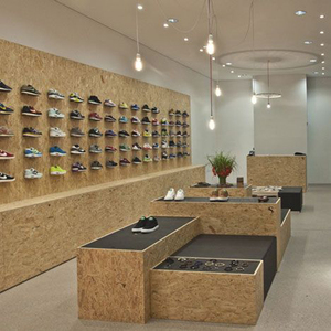 Lux Design Zapatos de moda Display Showcase Store Fitout para tiendas de marca - Product Image 1