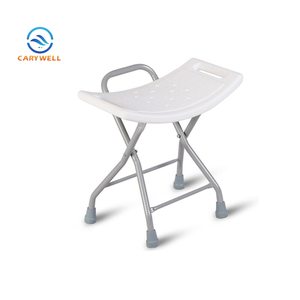Steel Medical Bath Bench Bathtub <strong>Stool</strong> Seat <strong>Folding</strong> <strong>Shower</strong> <strong>Stool</strong> - Product Image 2
