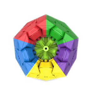 QIYI-rompecabezas mágico de 12 lados para niños, juguetes educativos - Product Image 3