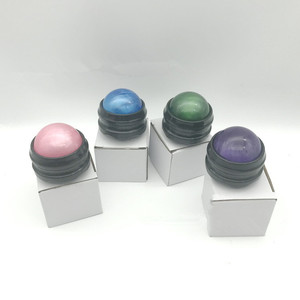 ABS Resina Fria Massagem Roller Ball Stock Colorido Rolling Beads Corpo e Pé <span class=keywords><strong>Massager</strong></span> 100 Pcs em Saco OPP/Caixa de Livro Branco - Product Image 5