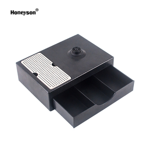 Per Honeyson 0.6L <span class=keywords><strong>Mini</strong></span> <span class=keywords><strong>bollitore</strong></span> elettrico per hotel nuova fonte di alimentazione manuale calda con vassoio cassetto Set - Product Image 3