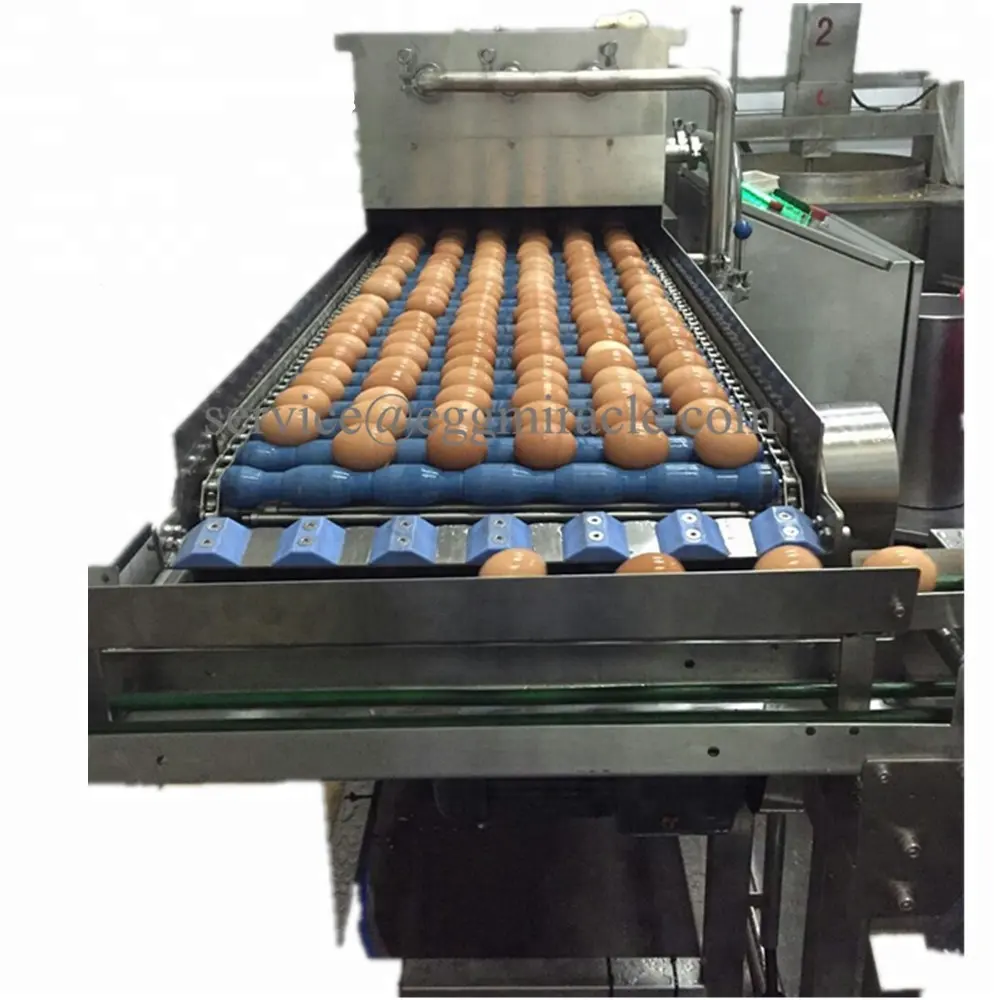 high efficiency egg cleaning machine with grader