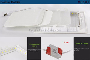 12 w nuevo diseño <span class=keywords><strong>falso</strong></span> <span class=keywords><strong>techo</strong></span> smd2835 85-265 v 120 grados <span class=keywords><strong>led</strong></span> panel light 12 w - Product Image 4
