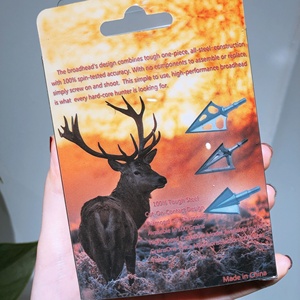 オールステンレス鋼構造X5アーチェリーハンティングストロングキーンブロードヘッドHRC38-40ブロードヘッドフライト - Product Image 4