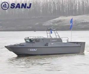 Китайская высокоскоростная алюминиевая патрульная лодка, используемая CROQ1270