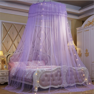 <strong>Bed</strong> Curtains Canopy Mosquito Net <strong>for</strong> Girls <strong>Kids</strong> Round Dome Romantic Bedframes Canopy Large Size Bedroom Decor Dream <strong>Tent</strong> - Product Image 6