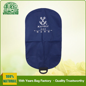 Hombres <span class=keywords><strong>Traje</strong></span> de <span class=keywords><strong>Mango</strong></span> Bolsas de Ropa Cubierta de Color <span class=keywords><strong>Azul</strong></span> <span class=keywords><strong>Marino</strong></span> - Product Image 1