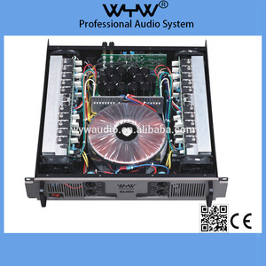 4 troughs 400 W class AB power pa amplifier suitbale for KTV - Product Image 2