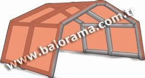 Air Tight Inflatable Lều, Sơ Cứu Gonfiabile Tent 02 - Product Image 2