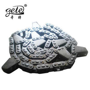 โซ่เก็บข้าวโพด Gete Alloy รุ่น CA627-CPEF2/<span class=keywords><strong>CA2801</strong></span>-<span class=keywords><strong>TM91E</strong></span> แบบตาข่าย ผ่านการอบชุบด้วยความร้อน ความต้านทานแรงดึงสูง กว้าง 10 มม. - Product Image 1
