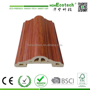 Película <span class=keywords><strong>de</strong></span> <span class=keywords><strong>PVC</strong></span> laminado wpc revestimiento <span class=keywords><strong>de</strong></span> la pared interior y el panel <span class=keywords><strong>de</strong></span> techo y zócalos - Product Image 4