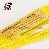 Endüstriyel Polyester Web Sling CE GS sertifikalı kendinden kilitleme kanca dikey yük kaldırma arma çekme için 5100 Lbs gerdanlık sepeti