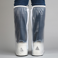 Alibaba fournisseur étanche En Plastique lavable durable de protection en plastique transparent couvre-chaussures