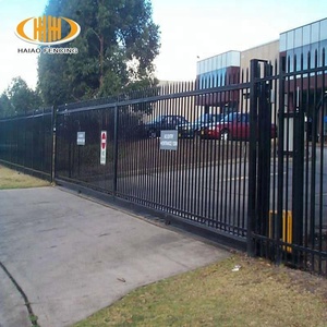 Puertas Corredizas de Hierro Galvanizado y con Recubrimiento de Polvo Negro a Precios Económicos - Product Image 3