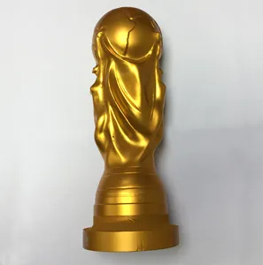 Crafts World Football Cup Hercules Cup CNC Machining From Metal Handicraft CNC Carving Factory