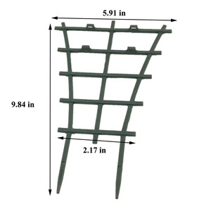 Meilleures ventes de fournitures de jardin supports d'escalade pour <span class=keywords><strong>plantes</strong></span> supports de fleurs empilables et combinables bricolage cadre de plante en plastique - Product Image 2