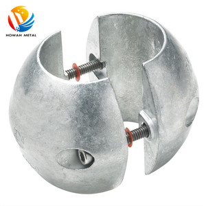 Fabrication et fournisseur de zinc, 10 pièces, anode, type Howah, bas prix - Product Image 1