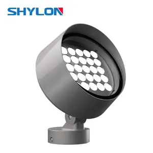 Chips RGBW 4 en 1, luz led de inundación exterior 150W/ 200W con ángulo de haz de 3,5 grados