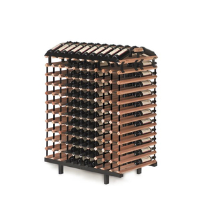 Estante modular de madera y metal para vino, kits comerciales para supermercado y tiendas - Product Image 3