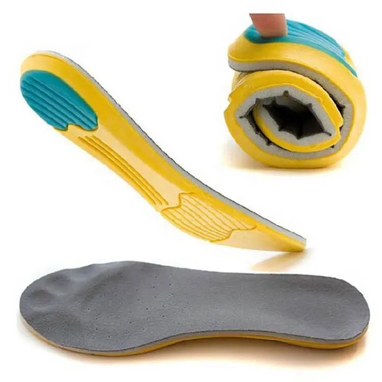 Schuh Einsätze Memory Foam Einlegesohlen Atmungs Schock Saugfähigen Orthesen Einlegesohlen