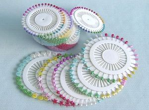 Épingles à coudre colorées de haute qualité, tête perlée - Product Image 2