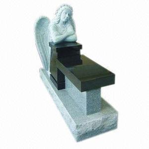 Hot-Selling <span class=keywords><strong>Angel</strong></span> Standbeeld Monument Voor Begraafplaats Grijs Portugal Design Groothandel Grafsteen - Product Image 6