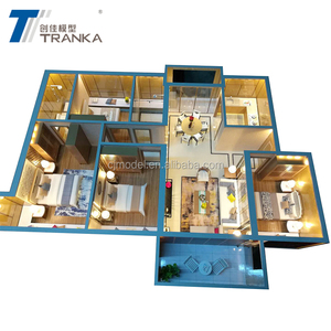 Mooie miniatuur interieur model maken, ho schaal gebouwen - Product Image 1