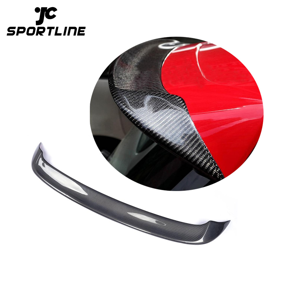 Задний спойлер для багажника из углеродного волокна, наклейки для крыльев багажника, для Ford Mustang GT V8 V6 GT350R Coupe 2015 2016 2017, автомобильный спойлер