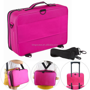 Estuche Oxford para tren de maquillaje, organizador de cosméticos de poliéster, bolsa de almacenamiento con cierre de cremallera, solución de almacenamiento esencial para artistas - Product Image 5