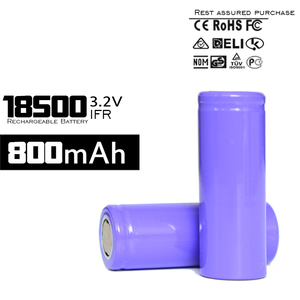 Kostenlose probe für förderung!! Lifepo4 akku 18500 800 mah 3.2v - Product Image 1