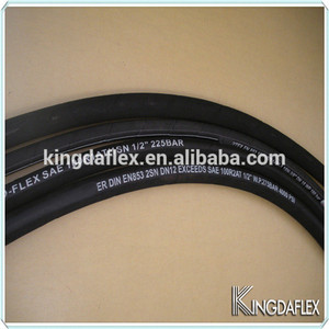 Fabrication kingdaflex 1sn en853 haute flex tuyau hydraulique pour le domaine du génie <span class=keywords><strong>de</strong></span> la mine d'exploration sur le terrain - Product Image 2