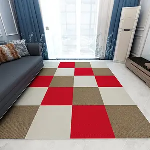 DIY Easy Installation Self Adhesive Living Room Rugs Carpet